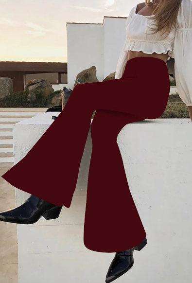 High Waist Leopard Print Flare Leggings Women Fashion Sexy Bodycon Trousers Club Pants